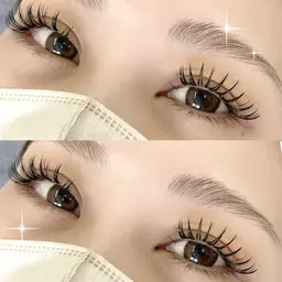 【🎀期間限定🎀】マツエク100​〜​120本✨️/技術向上のためモデル様募集しております！フラットラッシュ使用
