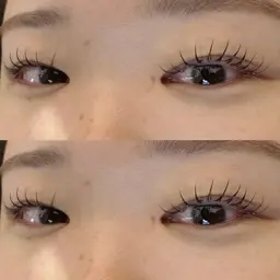 パリエク100本​〜​👀美容液コーティング付き【ラッシュはプレミアムカシミアフラットラッシュ使用です】✨