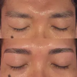 【ハリウッドブロウリフト】黄金比を測った美眉デザインでなりたい印象に垢抜け😳眉毛ワックス脱毛+毛流れ整える眉毛 パーマ