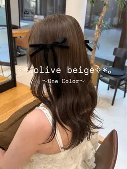 ✨️ブリーチ無し透明感ワンカラー🫶🏻‎💗トリートメント付き💗