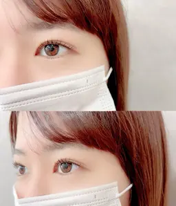 上下まつげパーマ¥7700