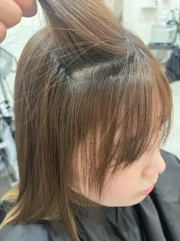 🫧前髪縮毛矯正+髪質改善トリートメント(始まり〜)