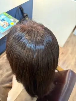 白髪染めリタッチ