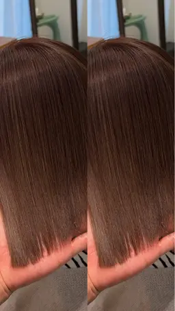 【カラーモデル】ブリーチなし🙅‍♀️ワンカラー🖤🩶　¥3000  平日20時​〜​