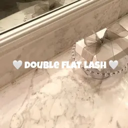 ダブルフラットラッシュ100束♡濃さや束感がほしい方に✨