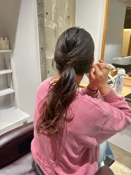 コテ巻きレクチャー✨スタイリングお教えします☺️