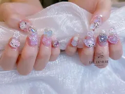 🌸【期间限定】自爪大人気☆キャラクターパーツ10本付け放題🌸