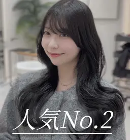 【人気No.2メニュー💫】🤍ྀིレイヤーカット+ケアカラー＋超音波3stepトリートメント￥9900→￥8900