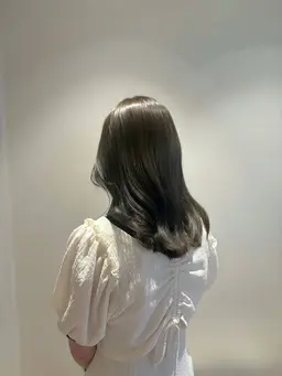 夏季限定✨カット＋トレンド韓国風カラー💞＋トリートメント/ロング料金なし