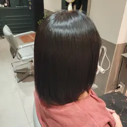 💜自社開発トリートメント付き縮毛矯正💜