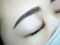 アイブロウワックス+まつげパーマ