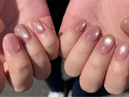 【オフなし】マグネット／フラッシュ🩵 技術向上のため研修ネイリストが担当！