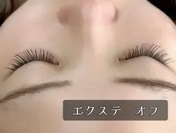 【エクステオフ】肌保護パック＋アイシャンプー付き/LEDエクステ不可