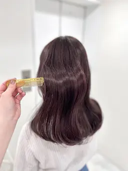 【🎀新規限定🎀】ワンカラー➕2STEPハホニコトリートメント➕コテ巻き🎀