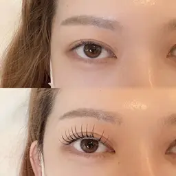 【撮影モデル】マツエクパーマ(&healthy)120本までオフ込み