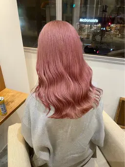 ⭐️ハイトーンの方限定⭐️🍑ブリーチリタッチ➕オンカラー クーポン🍑