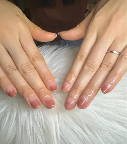 【自店オフ無料◎】ジェルチップワンカラーorグラデーション＋持込Art2本(ソフトジェル)￥6500