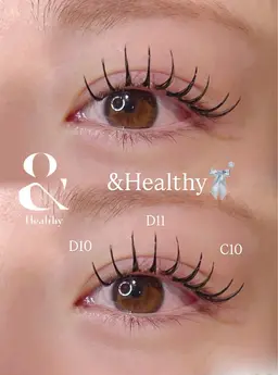 【リピーター様】🎀&healthy F80~120本 束感仕上げ🎀