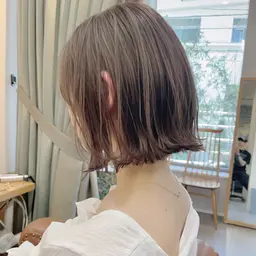 💫カット+ブリーチ無しダブルカラー💫ブリーチ無しで作る透明感ダブルカラーに1人1人に似合わせたカットで可愛くします！