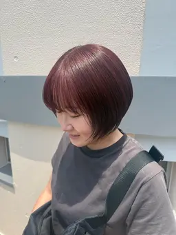 透明感たっぷりナチュラルカラー