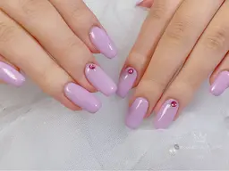 🎀練習モデル🎀　シンプルワンカラー、ラメグラ【オフなし】