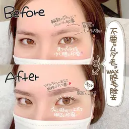 【まつ毛パーマ🌱】×【眉waxスタイリング🌈】※ご予約前に注意事項をご確認ください
