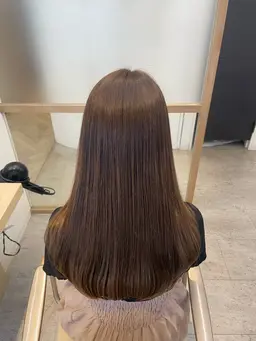 💛【美髪】カット＋髪質改善縮毛矯正＋カラー＋TOKIOトリートメント