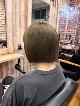 ✅2cm以上切らしていただける方限定!! ワンレングスボブカットモデル✨✨