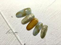 定額Aコース💅デザインサンプルの中から選べます✨配置変更・色変え可能☝️