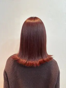 ワンカラー+髪質改善トリートメント Oggi Otto