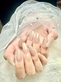 【オフ無料】ジェルワンカラー/ラメグラデーション