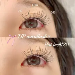 【✧・゚アップワード×フラットラッシュ120本まで✧・゚】