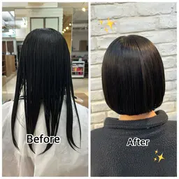 ショートorショートボブカット レディースメンズどちらでも🙆‍♀️◎