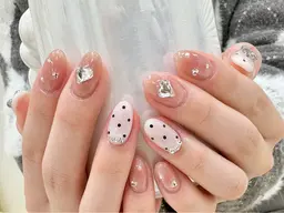 【人気No.1】ワンホンネイル定額デザイン🌼ソフトジェルオフ込み