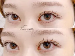 【新規】★選べるデザイン★フラット100本(セパレート・束感デザイン＋￥300・ワンホンデザイン＋￥1000から選べる)