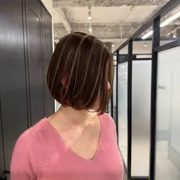 🚨【ショート・ボブの方限定】ハイライト+カット+全体カラー ¥18,000→¥9,800