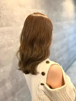【ブリーチ無しダブルカラー】ブリーチしなくても透明感カラーは叶います💎3stepトリートメント付