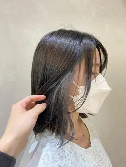 🌟【大人気♪インナーカラー】部分ケアブリーチ➕カラー🌟