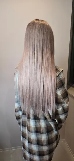 【最高品質のシールエクステ】艶カラー+シールエクステ80本