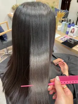 sins髪質改善ストレート✨️全頭