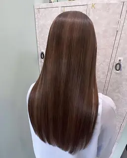 🍒👩🏼縮毛矯正➕水素トリートメント👩🏼🍒