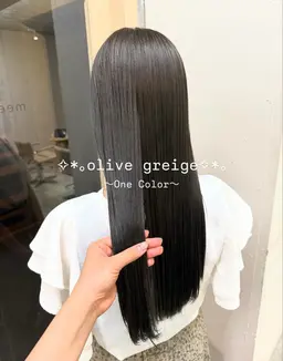 ✨️ブリーチ無し透明感ワンカラー🫶🏻‎💗トリートメント付き💗