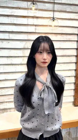 【人気No. 1】韓国ヘア+ケアカラー+カット+髪質改善TR