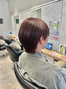 💖ブリーチなしで透明感💖ブリーチなしWカラー【立川】#韓国風#艶カラー#髪質改善　ロング＋1100円