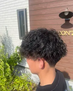 【10%OFF】メンズカット➕ツイストスパイラルパーマ