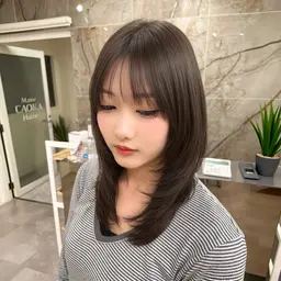 💐U24💐小顔レイヤーカット＋高保湿トリートメント✨