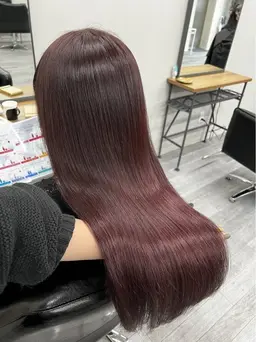 ️モデル様限定‼️ワンカラー ＋ 【☆ 髪質改善UPTOGLOSS ☆ 】トリートメント️