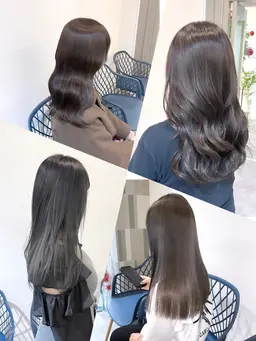 透明感カラー＋トリートメント