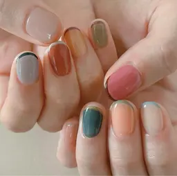 ニュアンスフレンチネイル💅(オフ代込み)