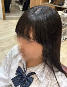 【新規】前髪縮毛矯正 ※シャンプーブロー込み